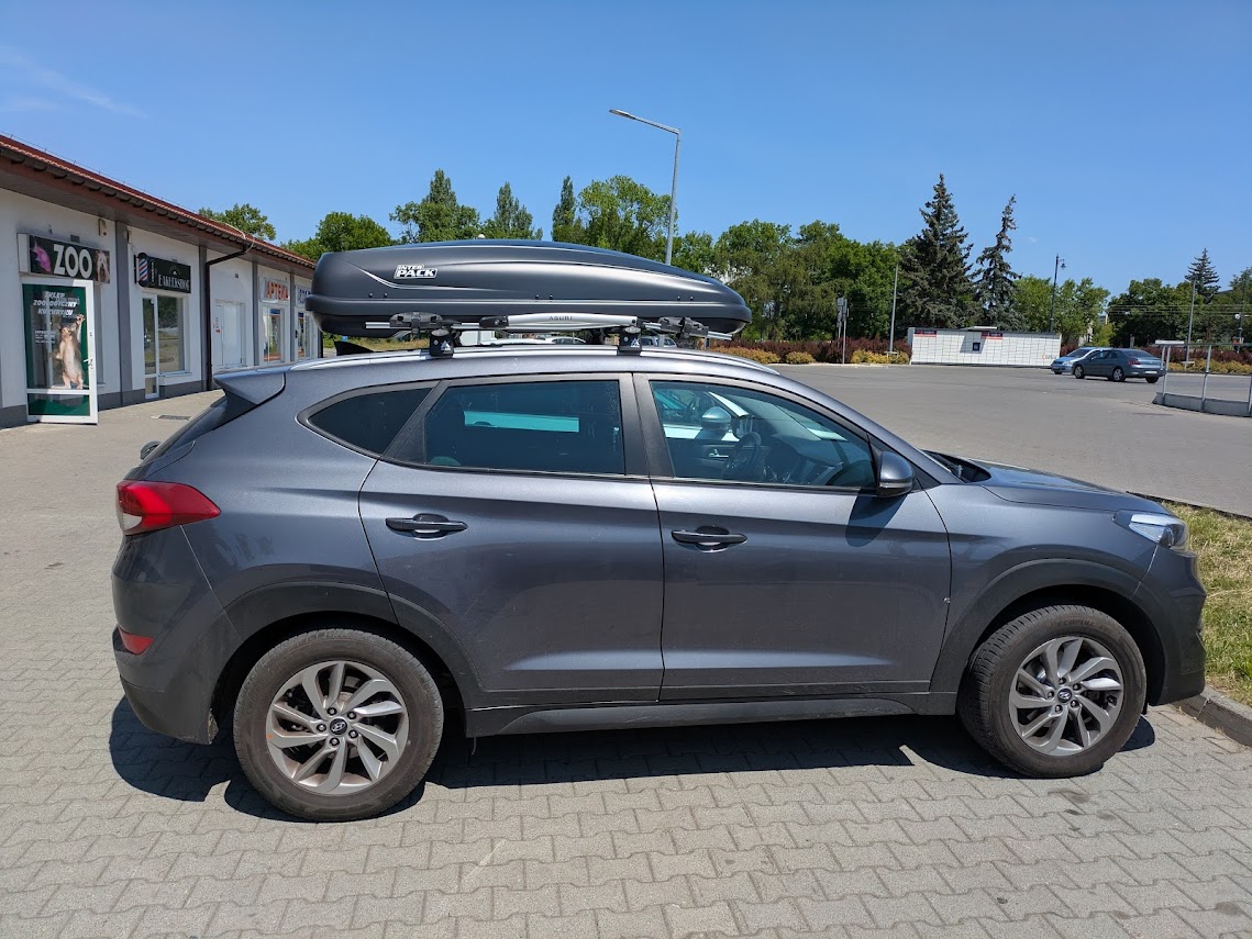 Box dachowy Interpack Traxer Hyundai Tucson